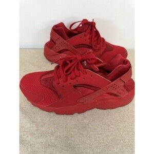Nike Air Huarache Run Boy's Size 7Y  Running Shoes Triple Red